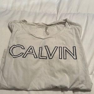 Calvin Klein cropped T